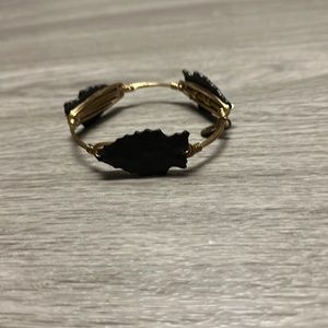 Bourbon and Boweties black arrow bangle